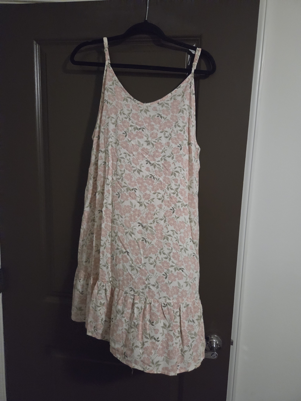 WallFlower Midi Dress & Cropped Tie Front Cardigan Set Pink & Green XXL